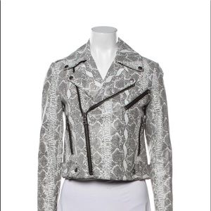 Alice and Olivia leather jacket xs